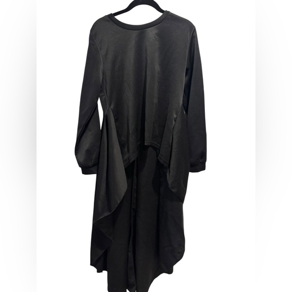 No Brand Tops - Chic Hi-Lo Black Tunic Top | No Brand | Size M | Flowy & Glam